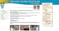 Desktop Screenshot of magen-darm-zentrum-dietrichsdorf.de