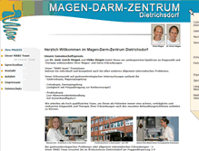 Tablet Screenshot of magen-darm-zentrum-dietrichsdorf.de